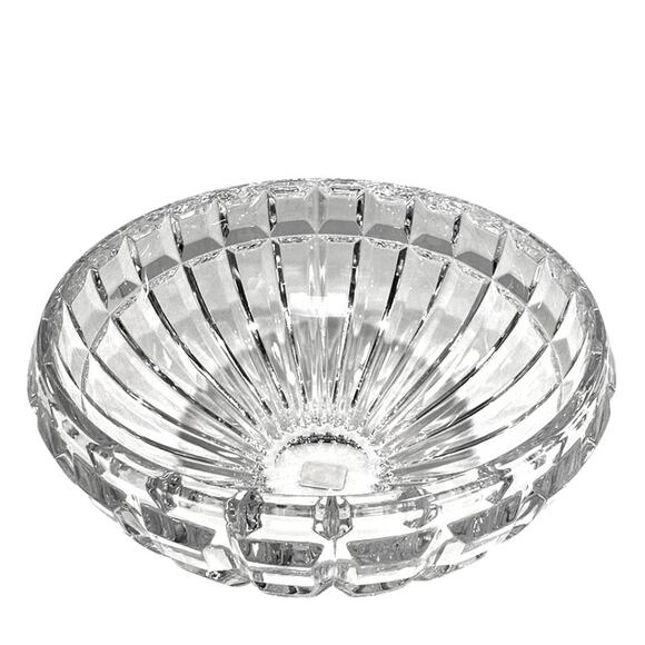 Mikasa Austria Reflections 7.5" Heavy Lead Crystal Bowl-Stunning - Picture 2 of 4